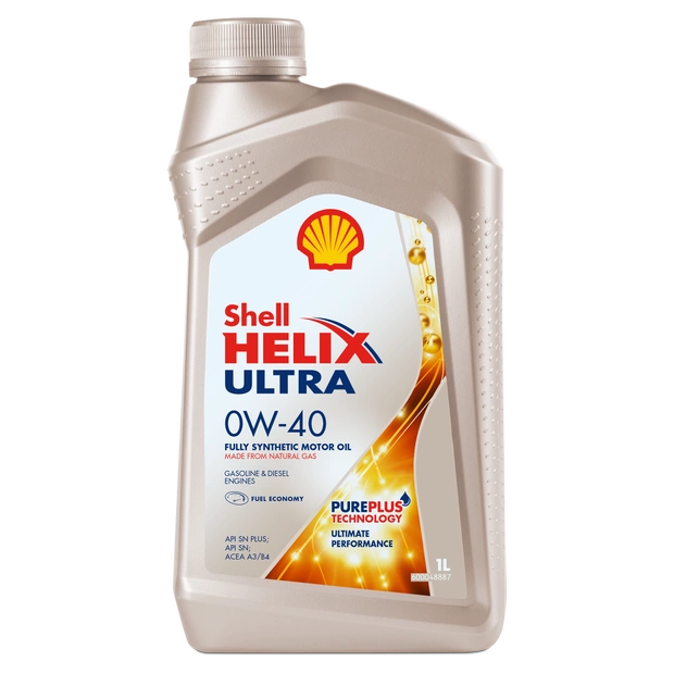 Моторное масло SHELL 0W40 HELIX ULTRA, 1л