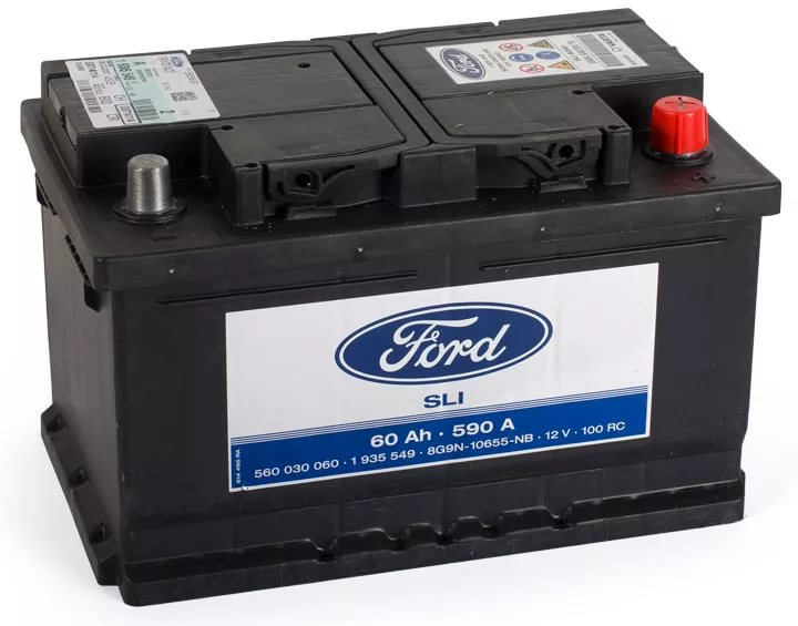 Аккумулятор FORD 1712276  (60Ah), 590A R+