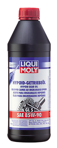 Трансмиссионное масло LIQUI MOLY Hypoid-Getriebeoil GL5 85W-90, 1л
