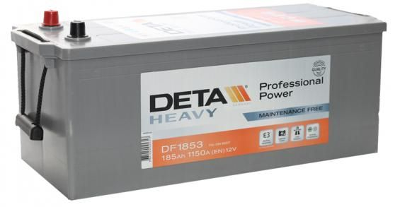 Аккумулятор DETA PROFESSIONAL DF1853 185Ah 1000 A L+