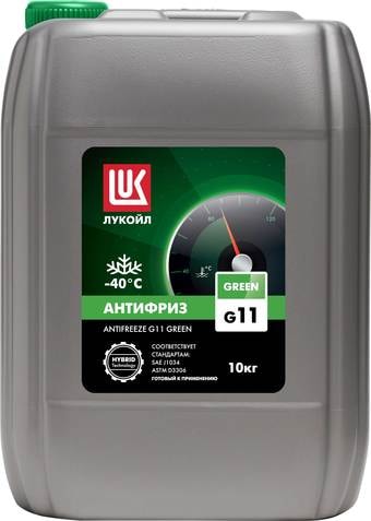 Антифриз Лукойл G11 Green / 227384 (10кг)