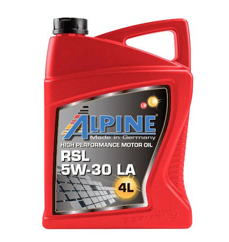 Моторное масло Alpine RSL 5W-30LA, 4л