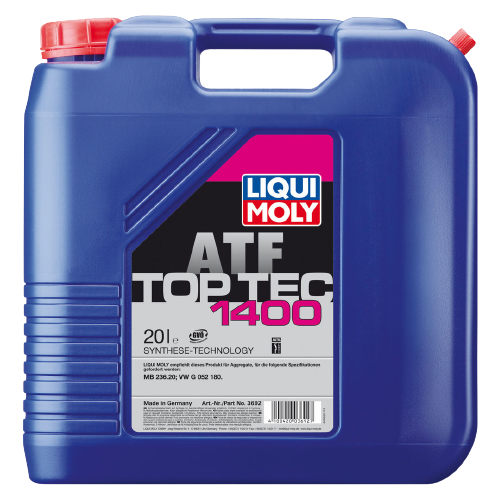 Трансмиссионное масло LIQUI MOLY Top Tec ATF 1400, 20л