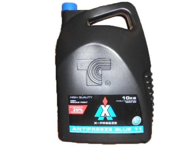 Антифриз X-FREEZE blue  10кг