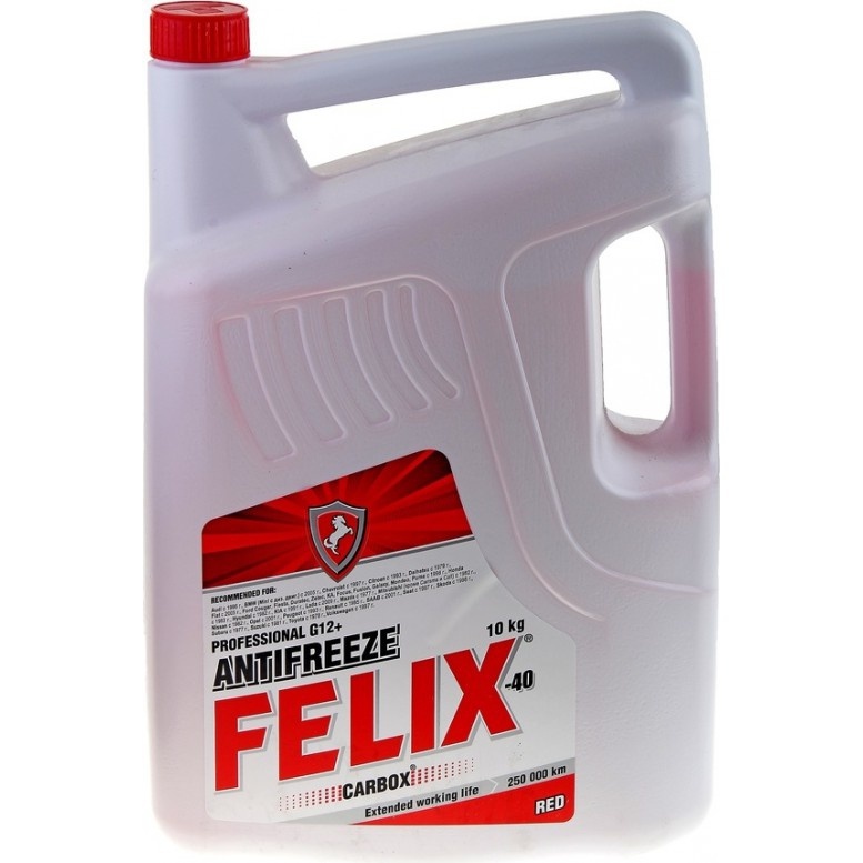 Антифриз  FELIX CARBOX -40 (красный) 10кг
