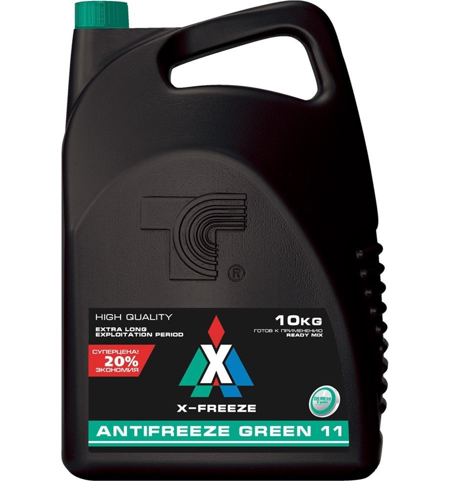 Антифриз X-FREEZE green  10кг