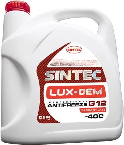 Антифриз Sintec -40 G12 Lux / 614500 (5кг)