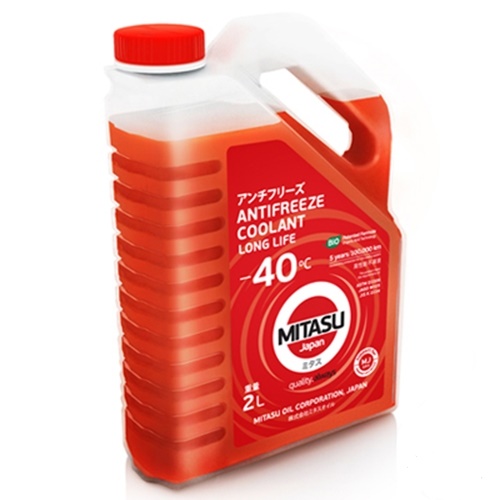 Антифриз MITASU RED LONG LIFE ANTIFREEZE/COOLANT CONCENTRATE, 2л