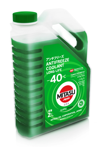 Антифриз MITASU GREEN ANTIFREEZE/COOLANT CONCENTRATE, 2л