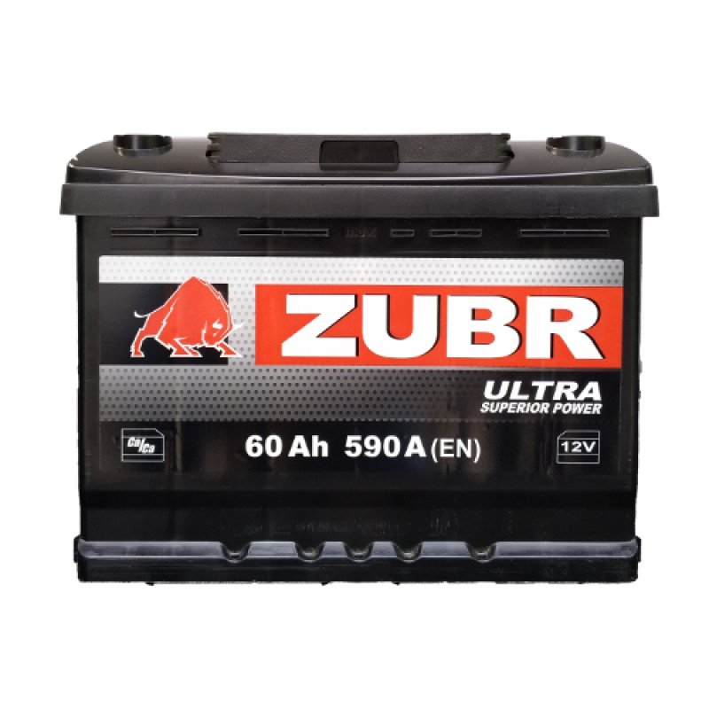 Аккумулятор Zubr Ultra (60 A/h), 590А R+