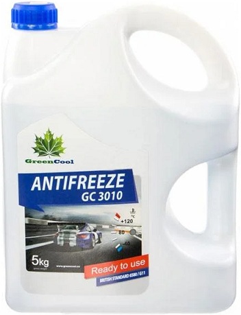 Антифриз GreenCool GC3010 G11 / 702651 (5кг)