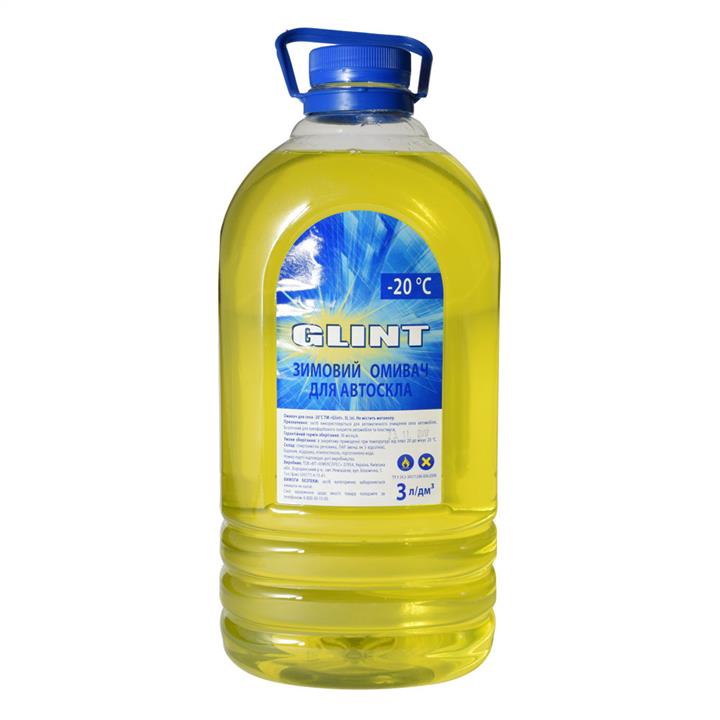 Стеклоомывающая жидкость Glint -20°C (лайм), 3л