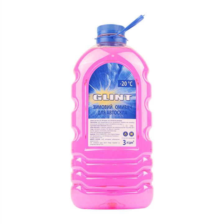 Стеклоомывающая жидкость Glint -20°C (Bubble gum), 3л