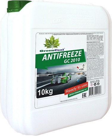 Антифриз GreenCool GC2010 G11 / 751807 (10кг)