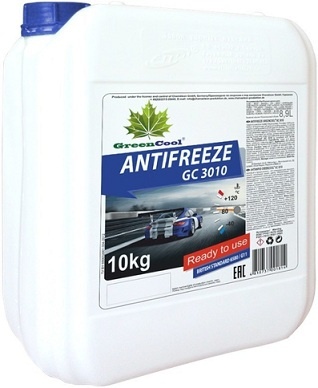 Антифриз GreenCool GC3010 G11 / 751814 (10кг)