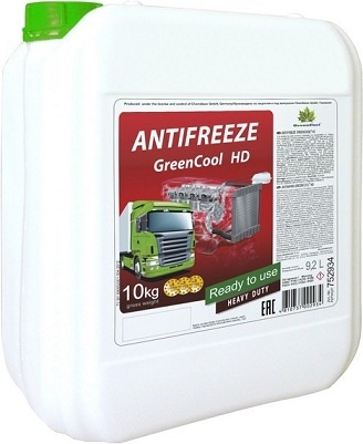 Антифриз GreenCool HD / 752934 (10кг) 