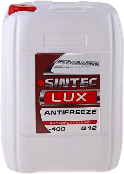 Антифриз Sintec -40 Lux G12 / 756665 (10кг)