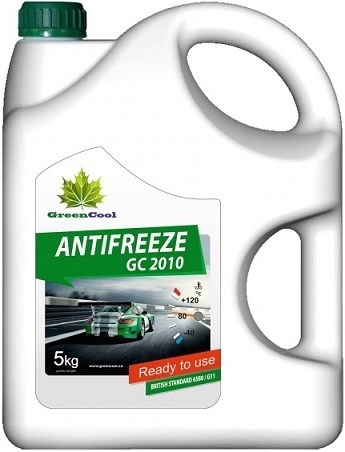 Антифриз GreenCool GC2010 G11 / 791661 (5кг)
