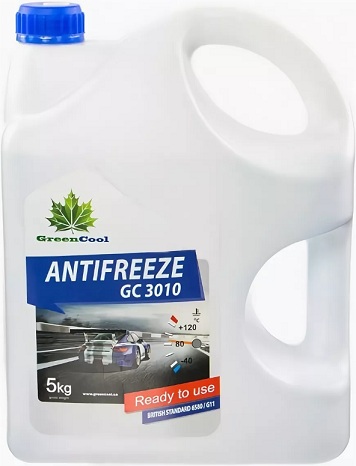 Антифриз GreenCool GC3010 G11 / 791678 (5кг)