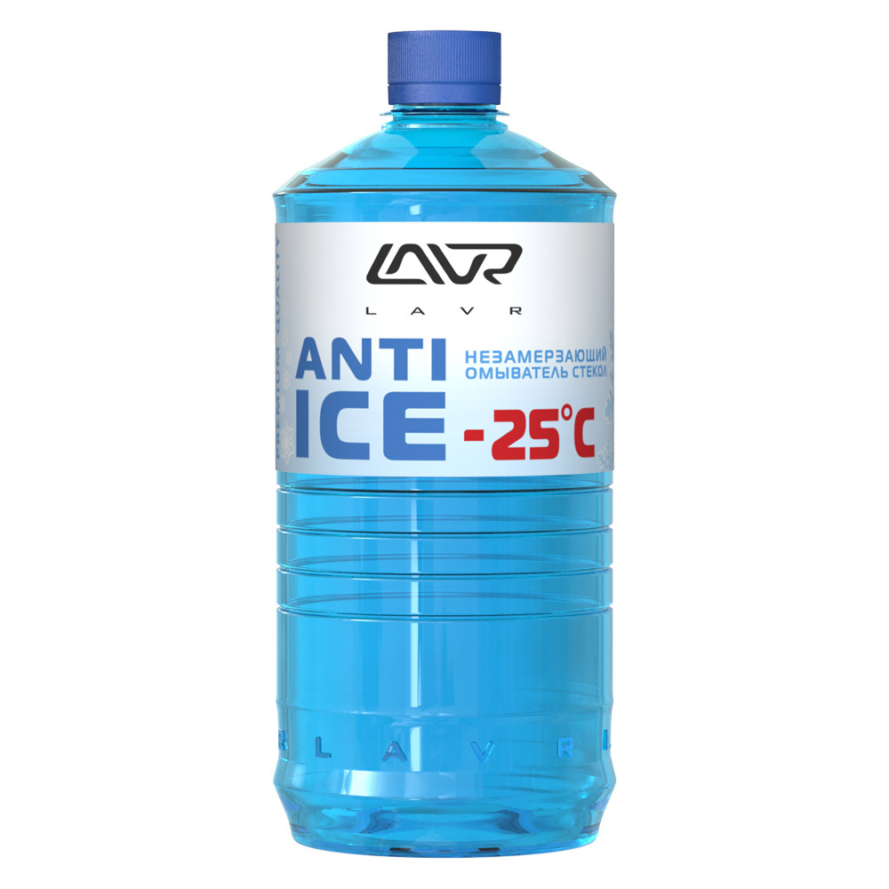 Стеклоомывающая жидкость Lavr ANTI ICE -25°C, 3л