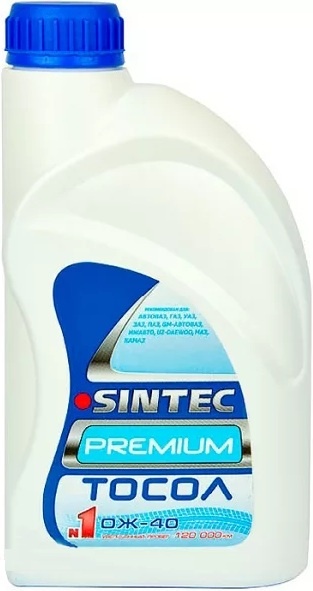 Sintec Тосол ОЖ-40 / 800343 (1кг)