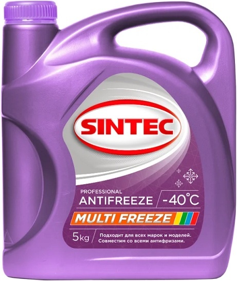 Антифриз Sintec Multi Freeze / 800534 (5кг)