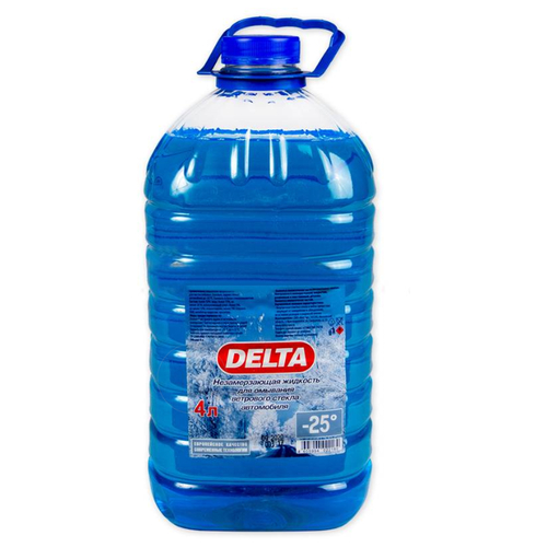 Стеклоомывающая жидкость Delta 00000155 -25, 4л