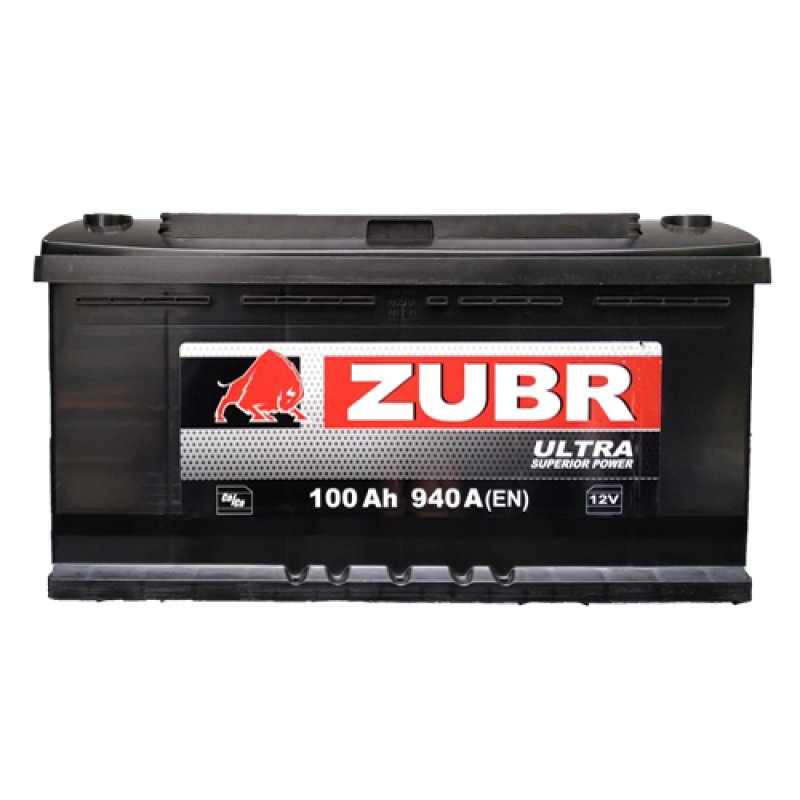 Аккумулятор Zubr Ultra (100 A/h), 940А R+