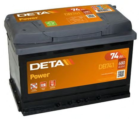 Аккумулятор Deta  Power DB741 (74 A/h), 680A L+