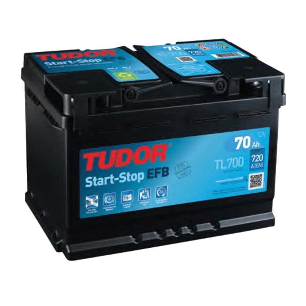 Аккумулятор Tudor Start-Stop EFB TL700 (70 A/h), 720A R+