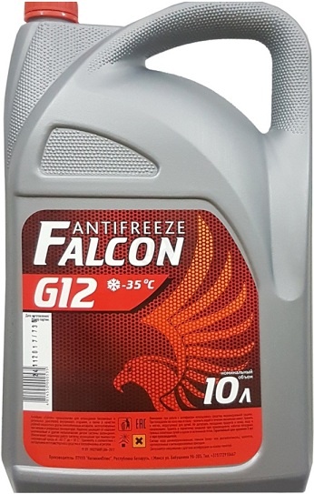 Антифриз Falcon Antifreeze-35 G12 / FN01100G (10кг)(серая канистра)