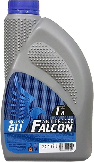 Антифриз Falcon Antifreeze-35 G11 / FN0310G (1кг)(серая канистра)