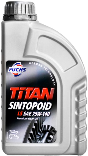 Трансмиссионное масло Fuchs Titan Sintopoid LS 75W140, 1л