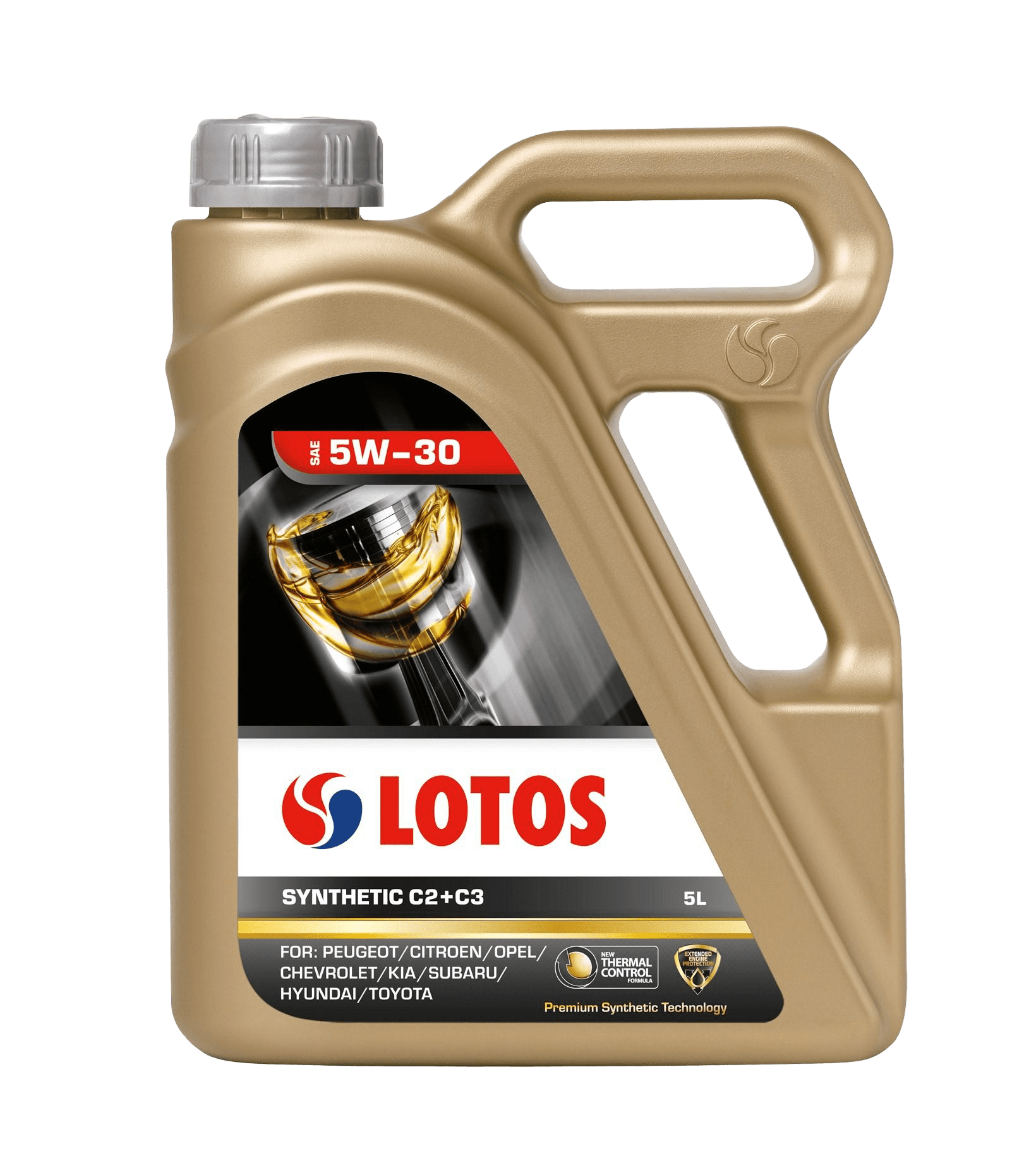 Моторное масло Lotos Synthetic C2/C3 5W30, 5л