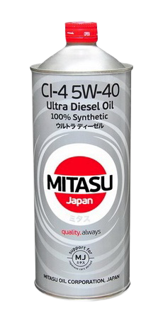 Моторное масло MITASU ULTRA DIESEL CI-4 5W-40, 1л