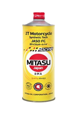 Моторное масло MITASU Racing 2T Motorcycle Synthetic Oil, 1л