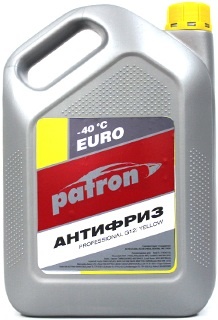 Антифриз Patron G12+ Yellow / PCF5005 (5кг)