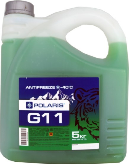 Антифриз Polaris Antifreeze-40 G11 NEW/ PL0250NEW (5кг)