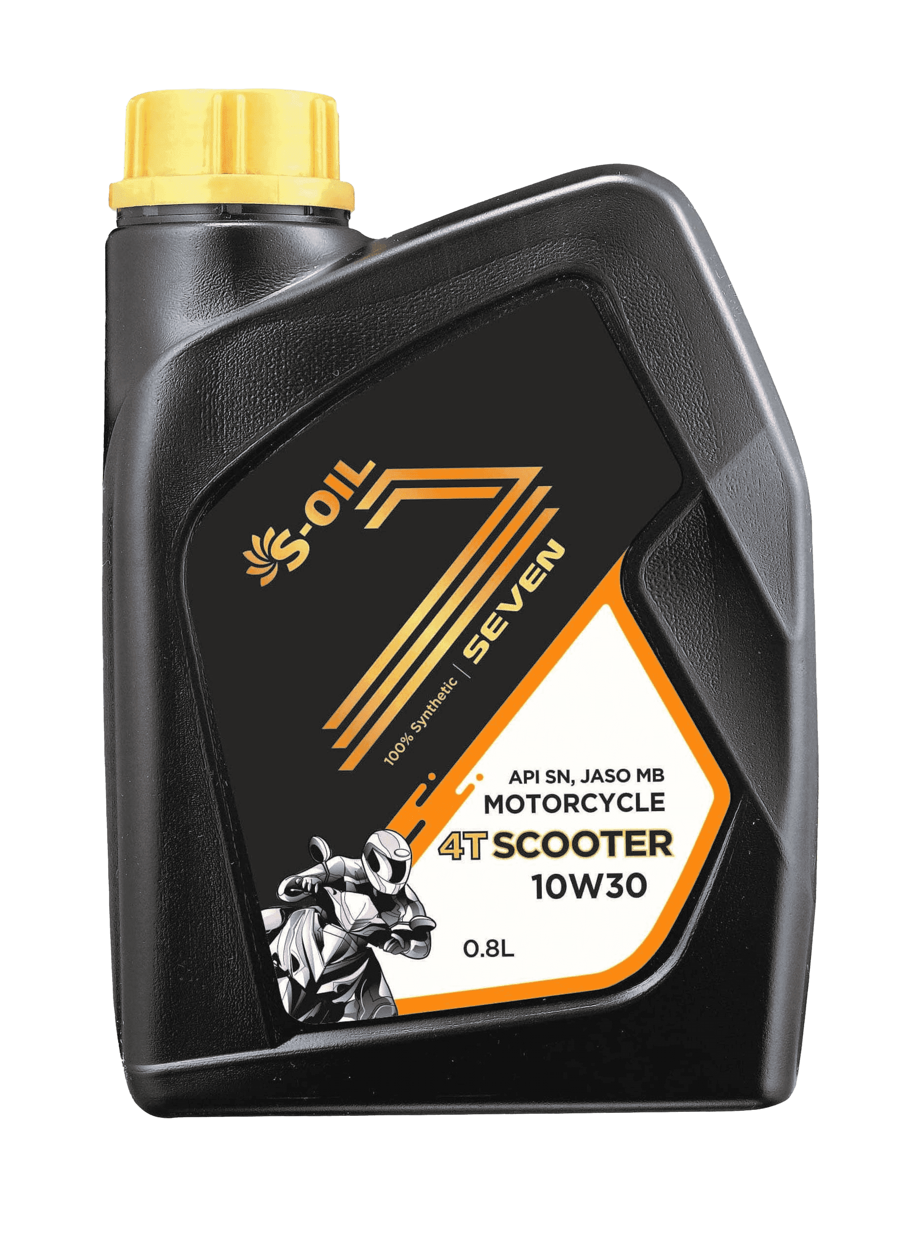Моторное масло S-OIL SEVEN Scooter 10W-30, 1л