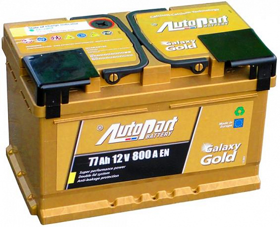 Аккумулятор Autopart Galaxy Gold (77 A/h), 800A R+