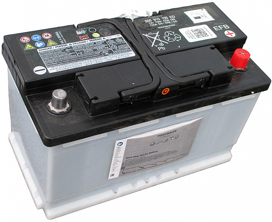 Аккумулятор Volkswagen ED EFB (79 A/h), 720A R+ (000 915 105)