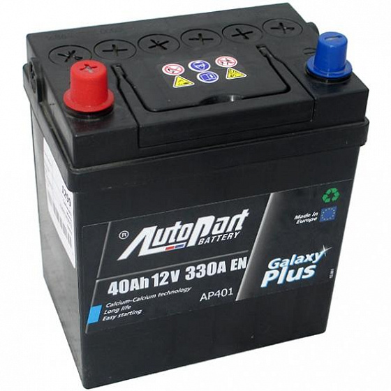 Аккумулятор Autopart Galaxy Plus AP451 JIS (45 A/h), 380A L+