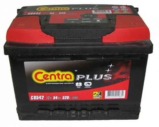 Аккумулятор Centra Plus CB543 (54 А/ч), 520A R+