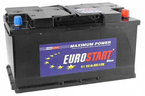 Аккумулятор Eurostart Blue (90 A/h), 760А R+