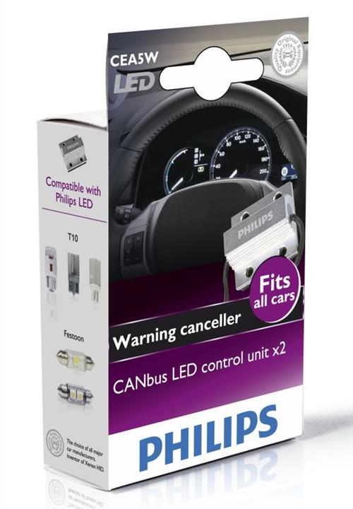 Обманка для LED ламп Philips LED-CANbus H7 (129562LED) Philips 12956 2LED
