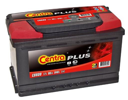 Аккумулятор Centra Plus CB800 (80 А/ч), 640A R+