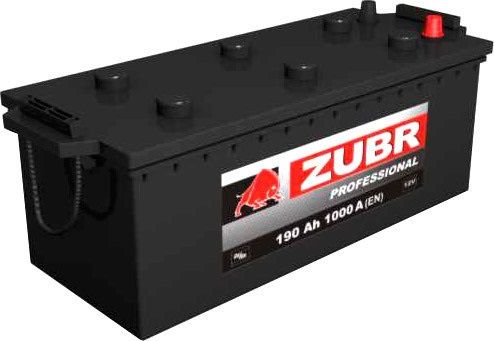 Аккумулятор Zubr Professional (190 A/h), 1150А R+