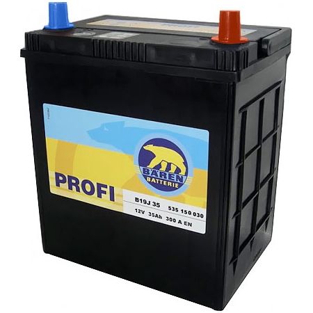 Аккумулятор Baren Profi JIS (38 A/h), 300А L+ 7905666
