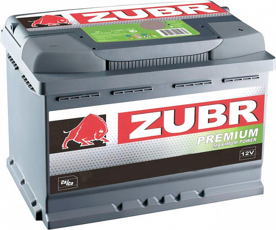 Аккумулятор Zubr Premium (63 A/h), 640А L+