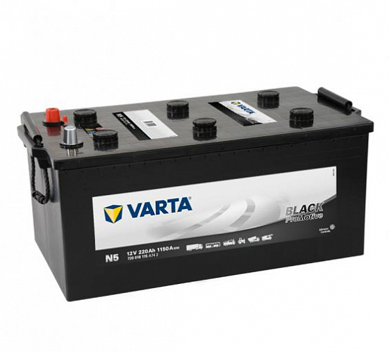 Аккумулятор Varta Promotive Black N5 (220 А/h), 1150А L+ (720 018 115)